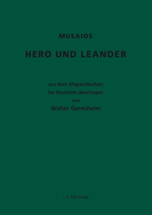 Musaios: Hero und Leander