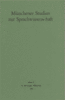 Münchener Studien zur Sprachwissenschaft Heft 51 (1990)