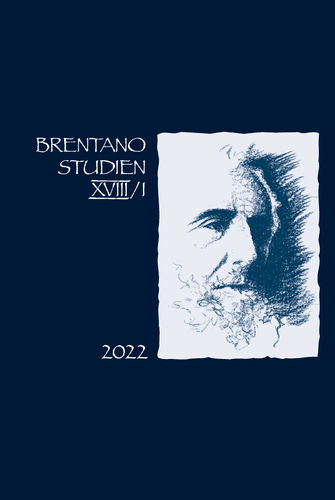 Wilhelm Baumgartner und Guillaume Fréchette (Hg.): Brentano Studien 18,1 und 18,2